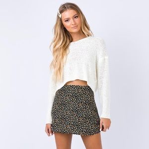 Princess Polly, Maleny Mini Skirt Black - Size 4